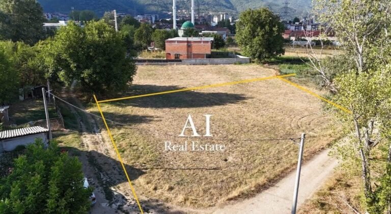 Parcel ne shitje 1.295m2, 200€ /m2 lagja “Dardania” Tetove